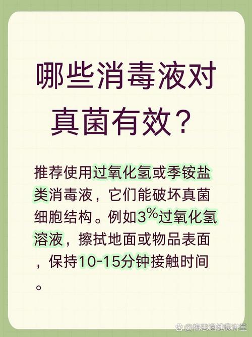 有效选择 过氧化氢与季铵盐类产品才是真正的“真菌克星”消毒剂